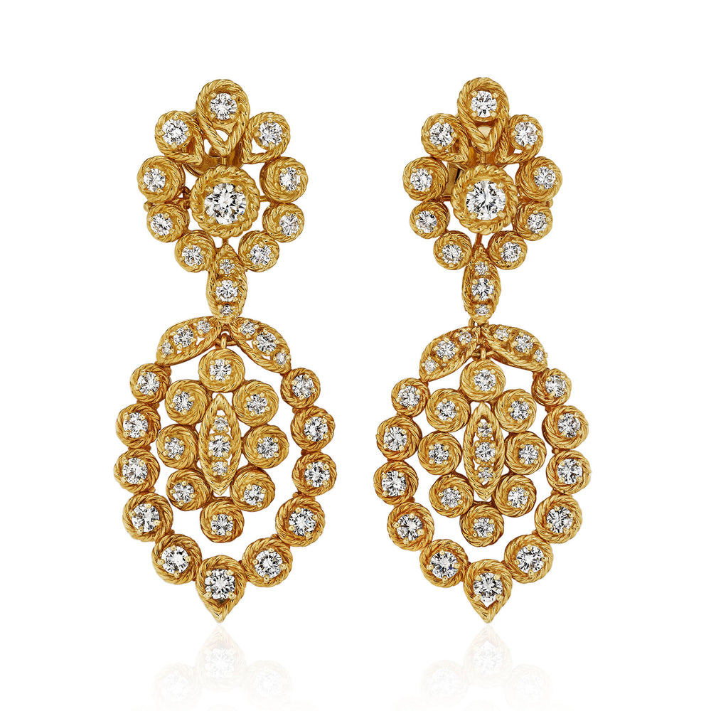 
                      
                        Macklowe Gallery Van Cleef & Arpels Indian-inspired Convertible Diamond Necklace and Pendant Earrings
                      
                    