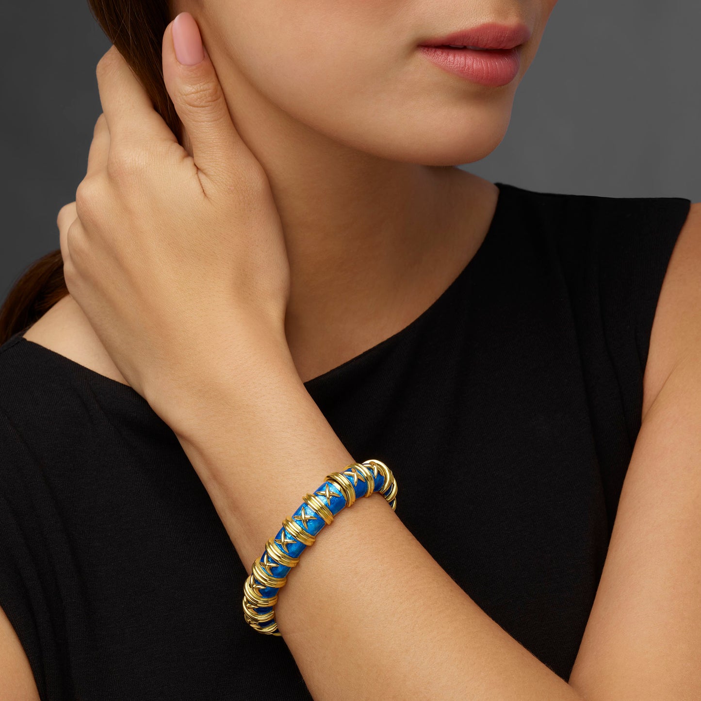 Macklowe Gallery Vintage Schlumberger for Tiffany & Co. "Croisillon" Bracelet