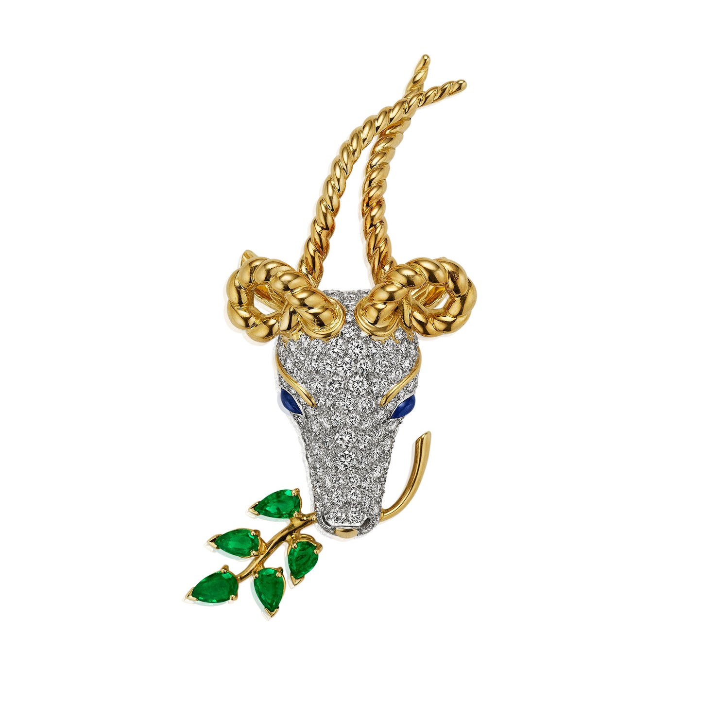 Macklowe Gallery Jean Schlumberger for Tiffany & Co. "Gazelle" Brooch