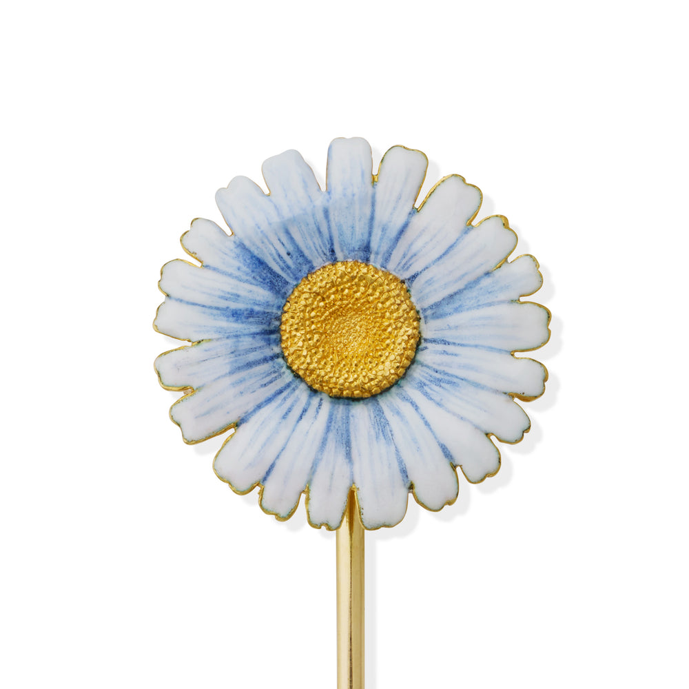 
                      
                        Macklowe Gallery Tiffany & Co. Antique Enamel Daisy Stick Pin
                      
                    