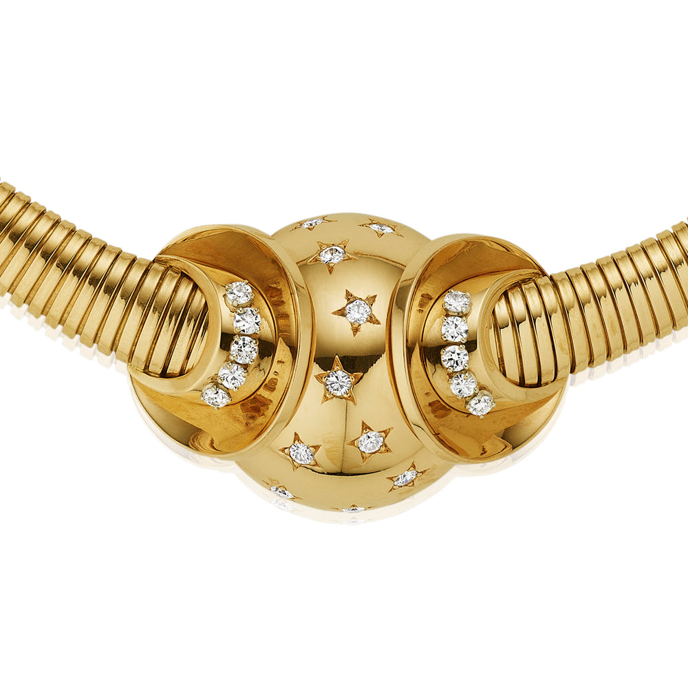 
                      
                        Macklowe Gallery French Retro Tubogas Necklace
                      
                    