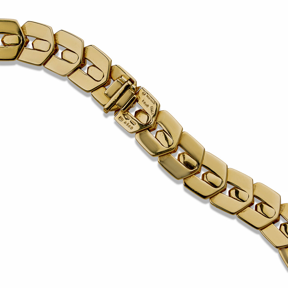 
                      
                        Macklowe Gallery Marina B. 18K Gold "Chexa" Necklace
                      
                    