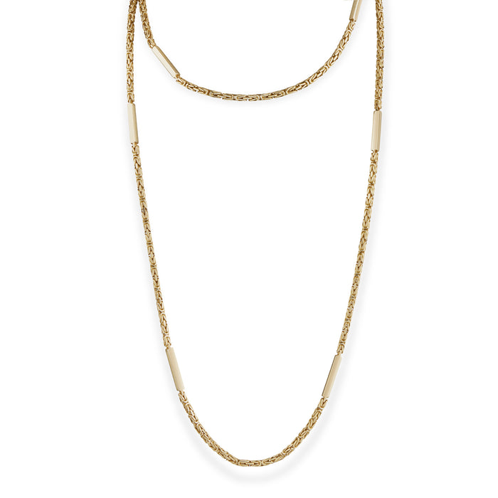 Macklowe Gallery Chaumet Paris 18K Gold Long Chain Necklace