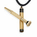 Macklowe Gallery Cartier Paris Art Deco Enamel and Diamond Pencil Pendant Necklace