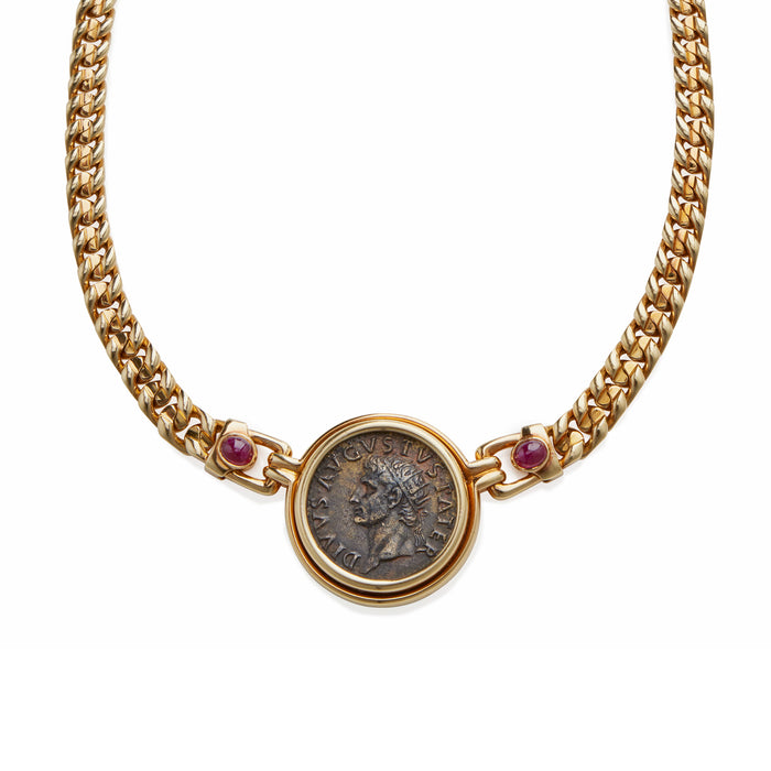 Macklowe Gallery Bulgari Roma "Gemme Nummarie" Necklace