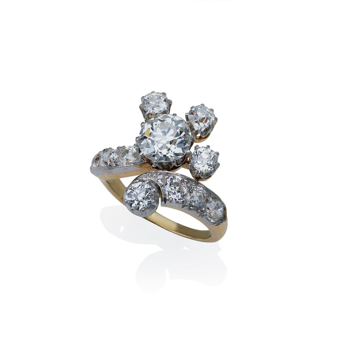 Macklowe Gallery Edwardian Diamond Ring