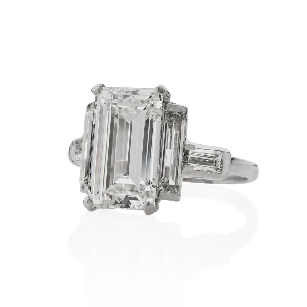 
                      
                        Macklowe Gallery Emerald-cut Diamond Solitaire Ring
                      
                    