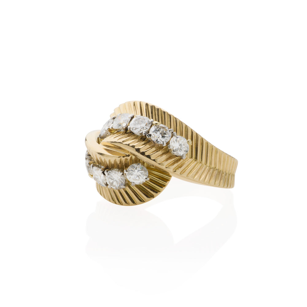 
                      
                        Macklowe Gallery Van Cleef & Arpels Paris Feather Ring
                      
                    