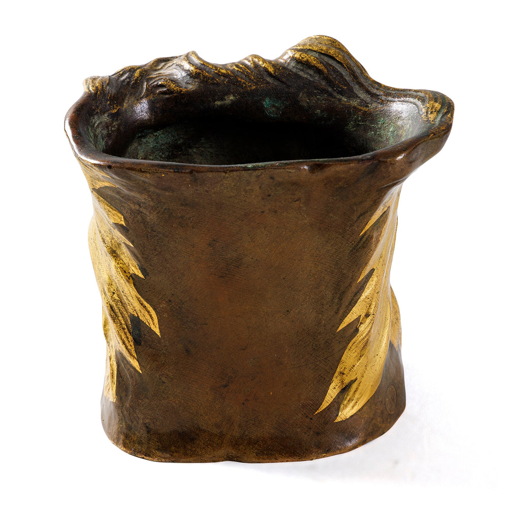 
                      
                        Macklowe Gallery Paul-François Berthoud "Visage de Femme" Bronze Jardiniere
                      
                    