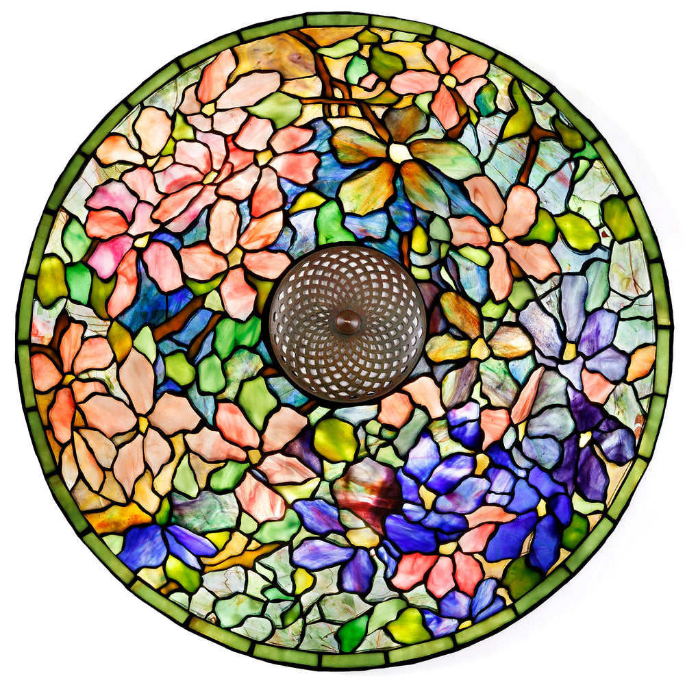 
                      
                        Macklowe Gallery Tiffany Studios New York “Clematis” Table Lamp
                      
                    