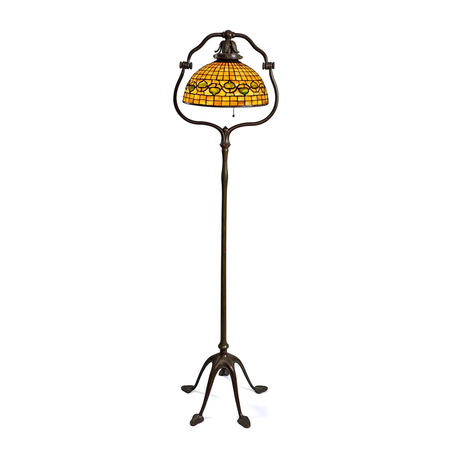 Macklowe Gallery Tiffany Studios New York "Vine Border" Floor Lamp