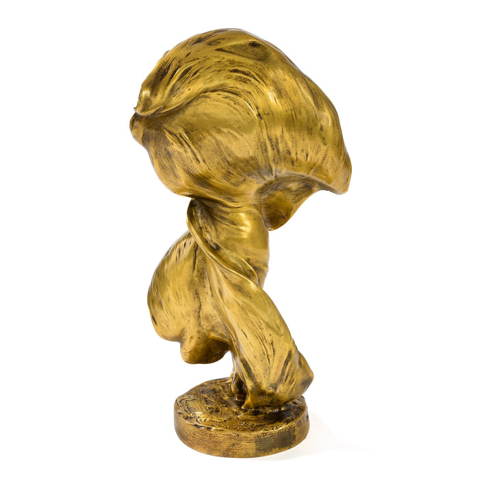 Macklowe Gallery Henri Levasseur "Loie Fuller" Gilt Bronze Sculpture