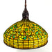 Macklowe Gallery A Tiffany Studios New York "Swirling Leaf Geometric" Chandelier. 