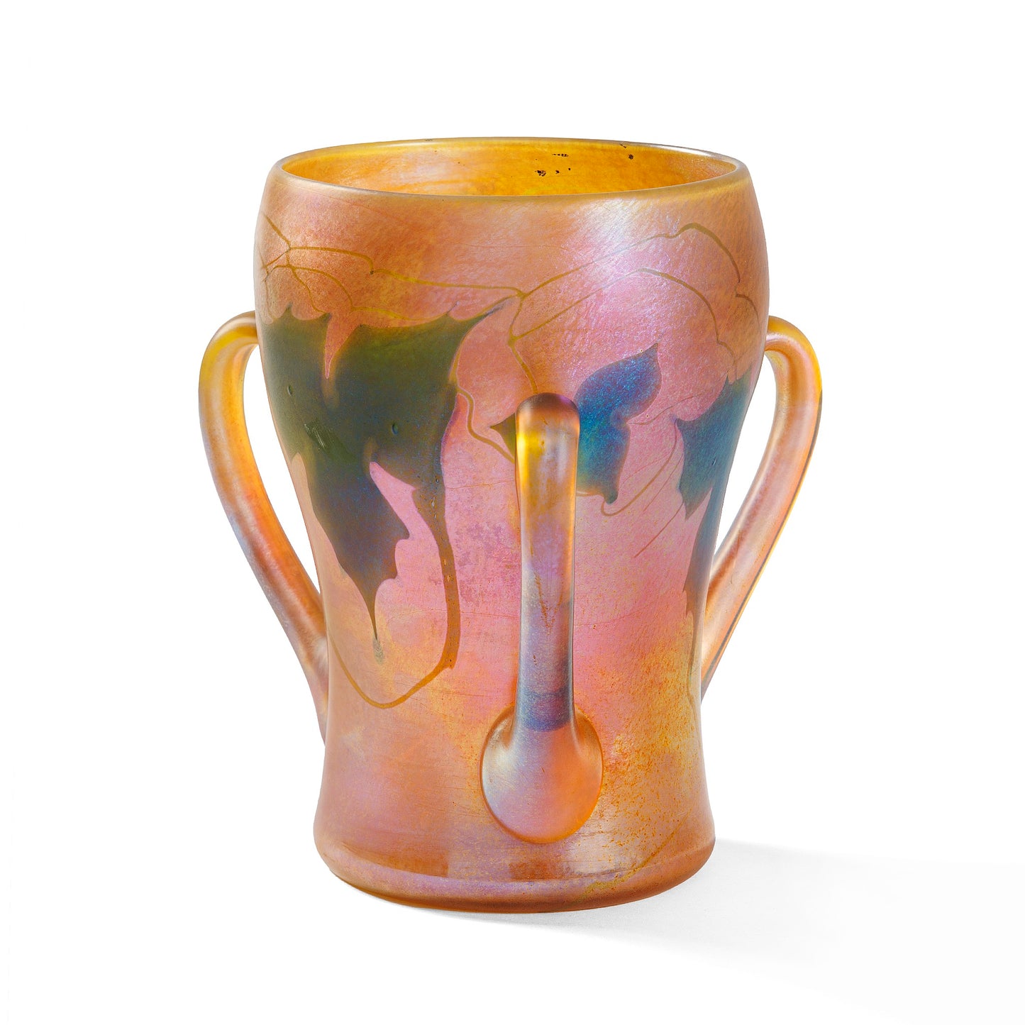 Macklowe Gallery Tiffany Studios New York Favrile Glass Loving Cup