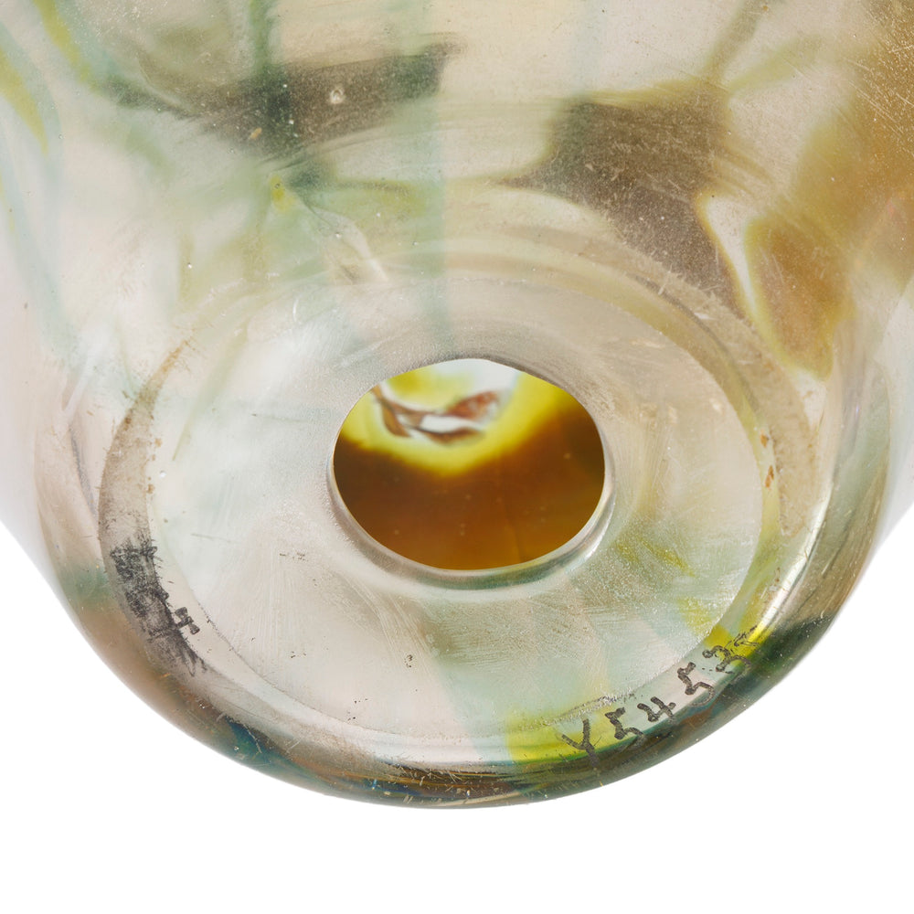 
                      
                        Macklowe Gallery Tiffany Studios New York "Honeyvine" Paperweight Vase with Insert
                      
                    