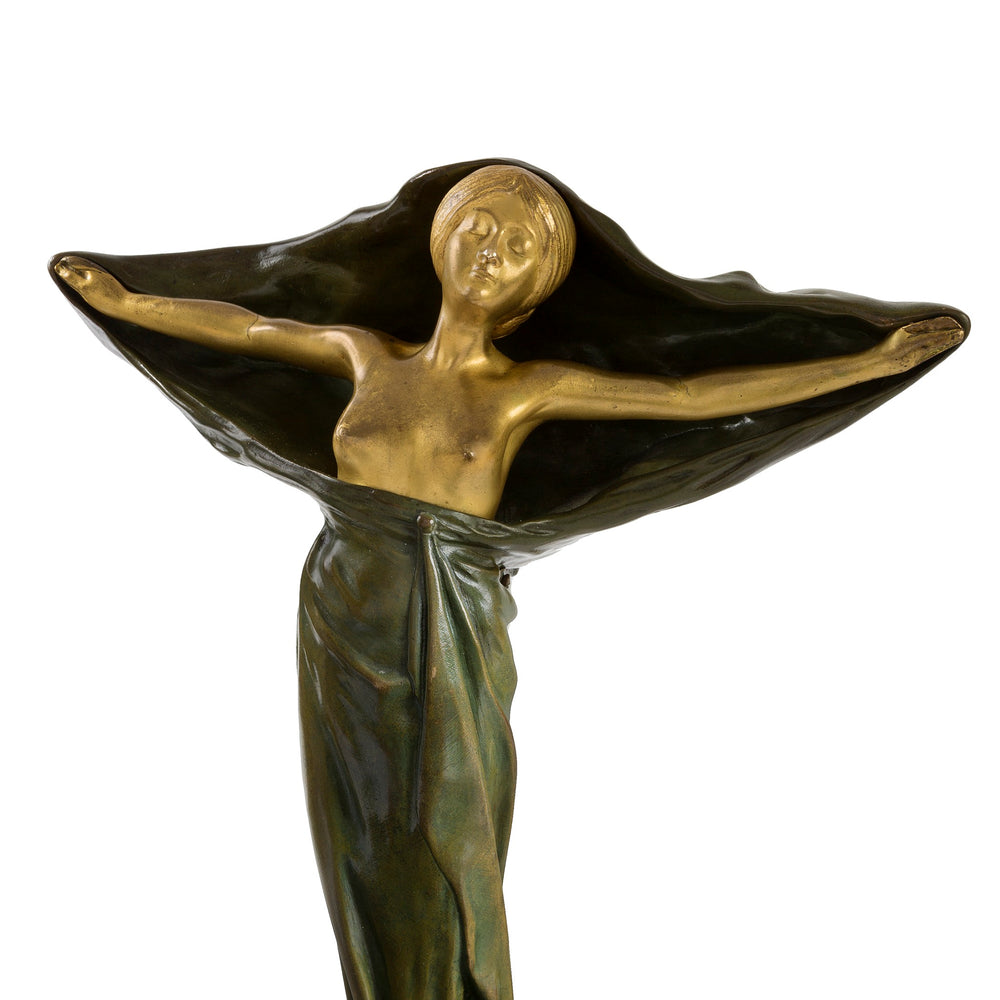 Macklowe Gallery Victor Sabatier "Lit from Within" Illuminated Bronze Sculpture