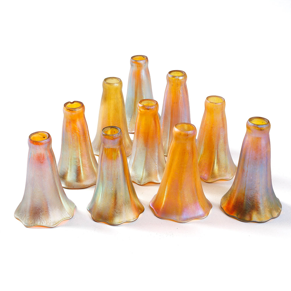 
                      
                        Macklowe Gallery Tiffany Studios New York "Ten Light Lily" Table Lamp
                      
                    