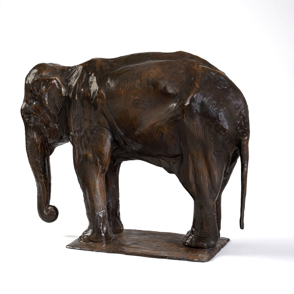 
                      
                        Macklowe Gallery Rembrandt Bugatti "Indian Elephant in Repose (Éléphant de l'Inde au repos)" Bronze Sculpture
                      
                    