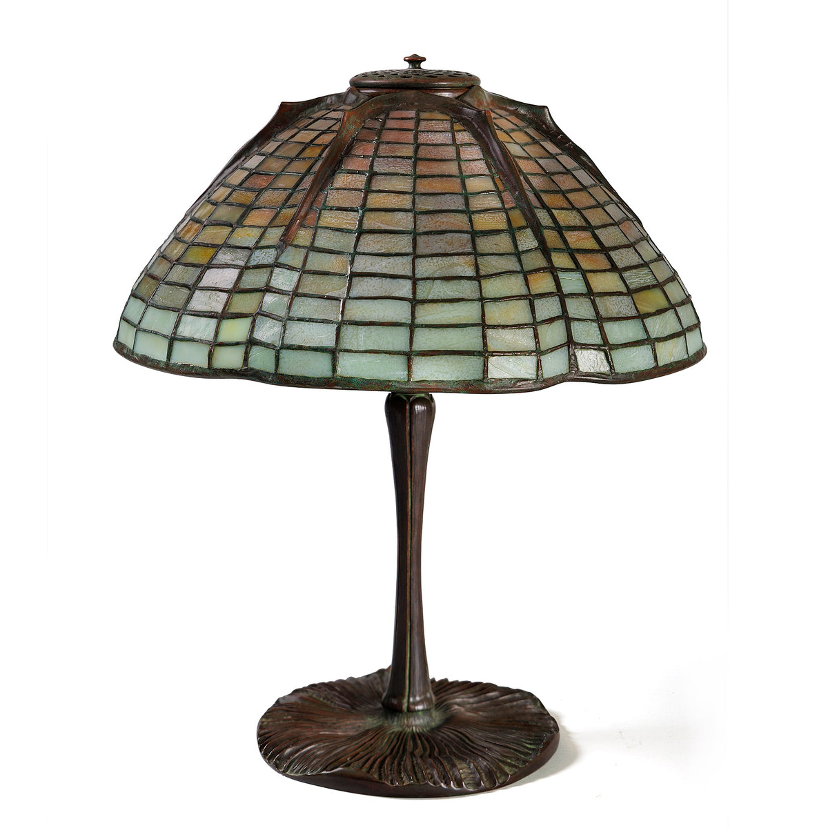 Macklowe Gallery Tiffany Studios New York "Spider" Table Lamp