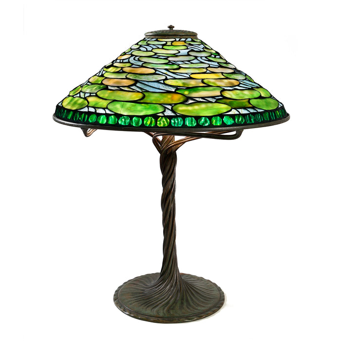 Macklowe Gallery Tiffany Studios New York "Lily Pad" Table Lamp