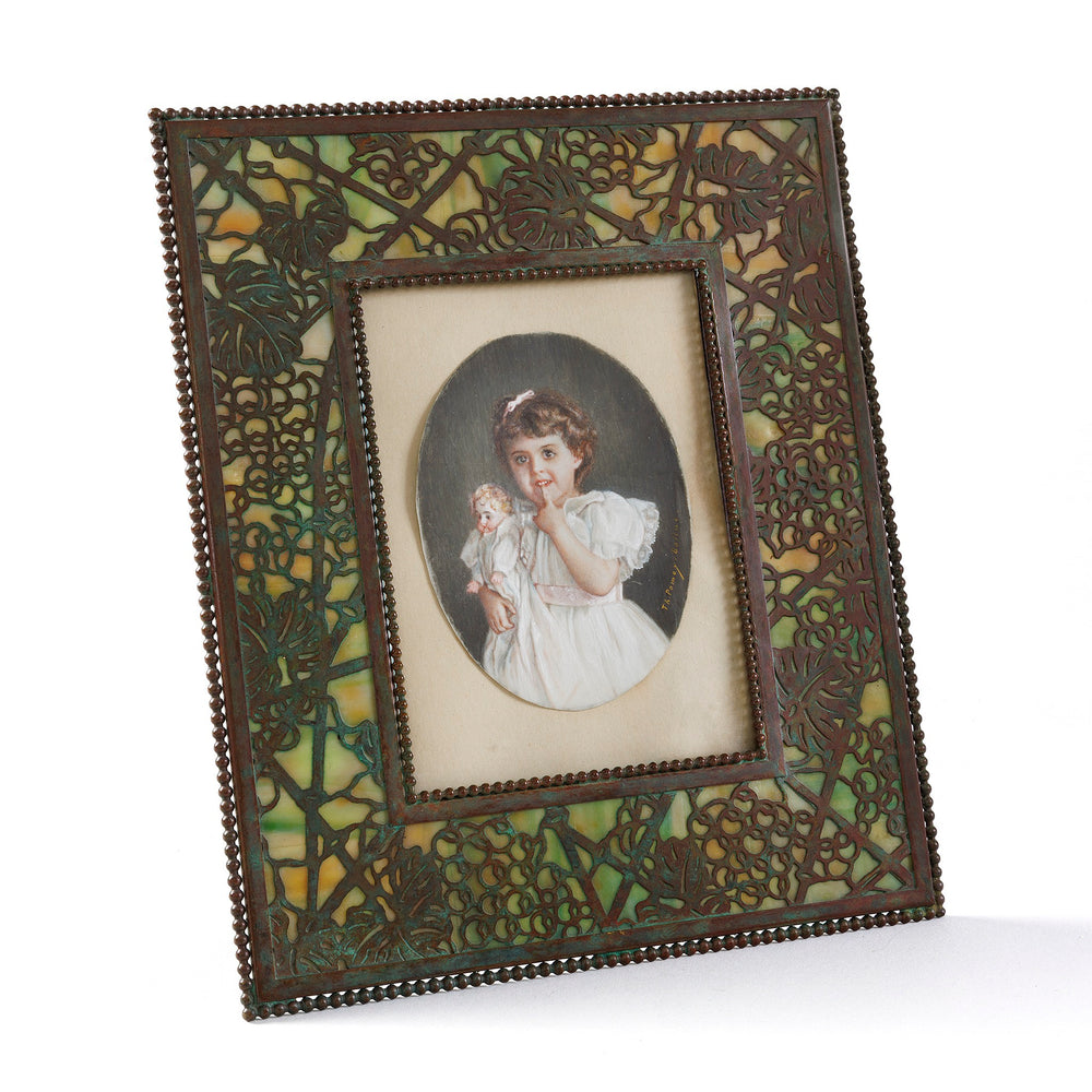 Macklowe Gallery Tiffany Studios New York "Grapevine" Picture Frame