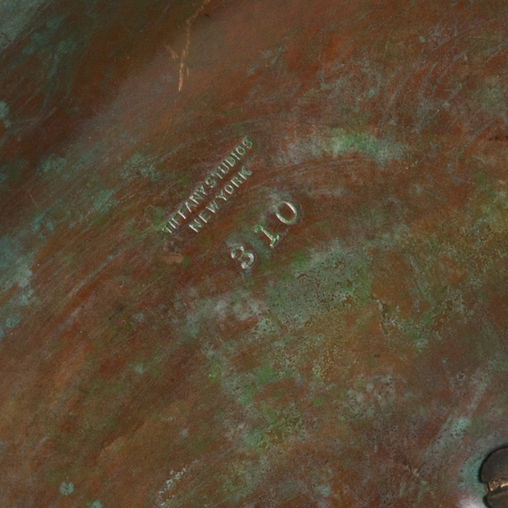 
                      
                        Macklowe Gallery Tiffany Studios New York Pair of Three Light Table lamps
                      
                    