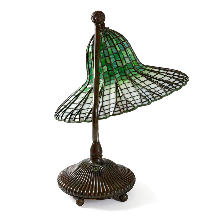 Macklowe Gallery Tiffany Studios New York "Lotus Bell" Desk Lamp