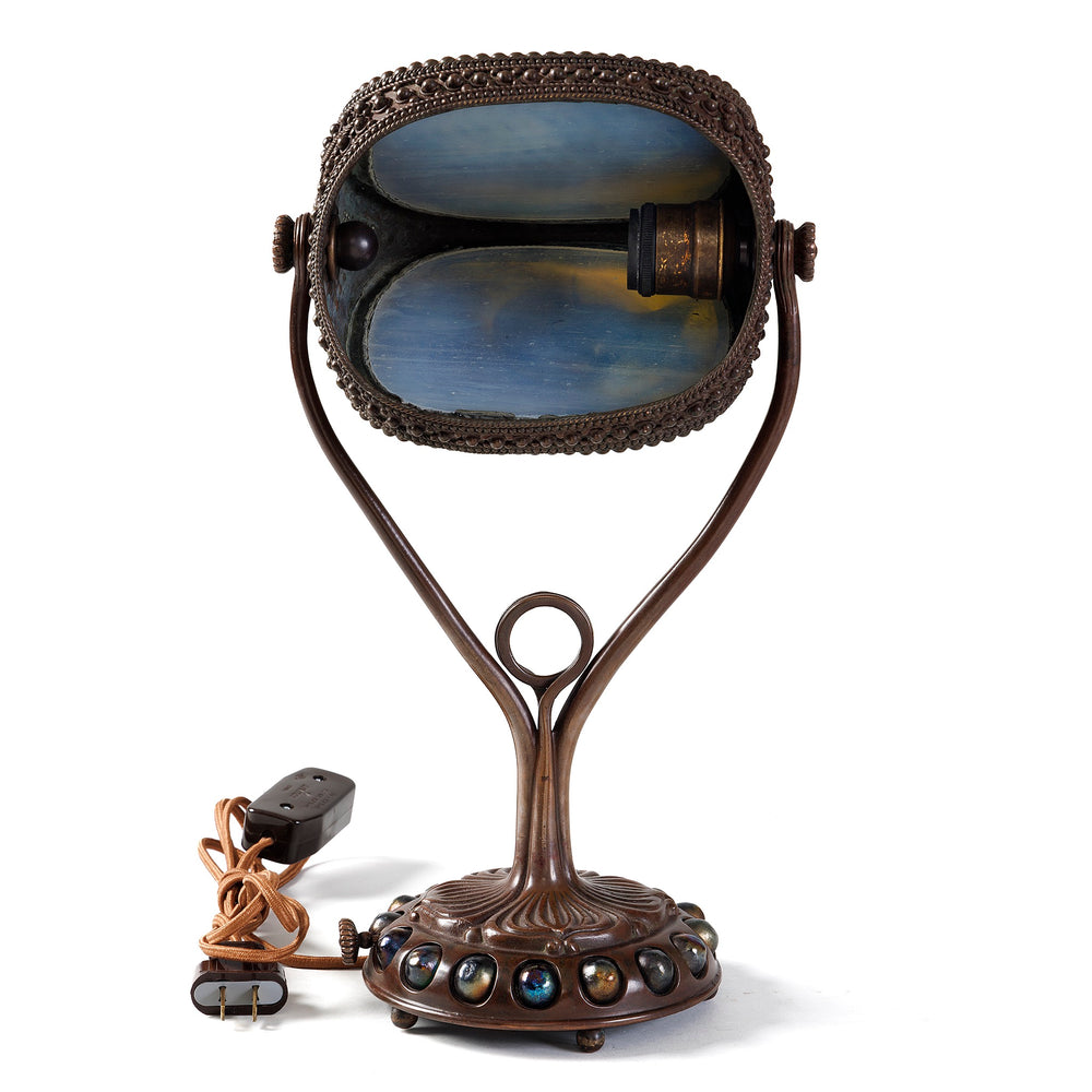 
                      
                        Macklowe Gallery Tiffany Studios New York "Turtleback" Desk Lamp
                      
                    