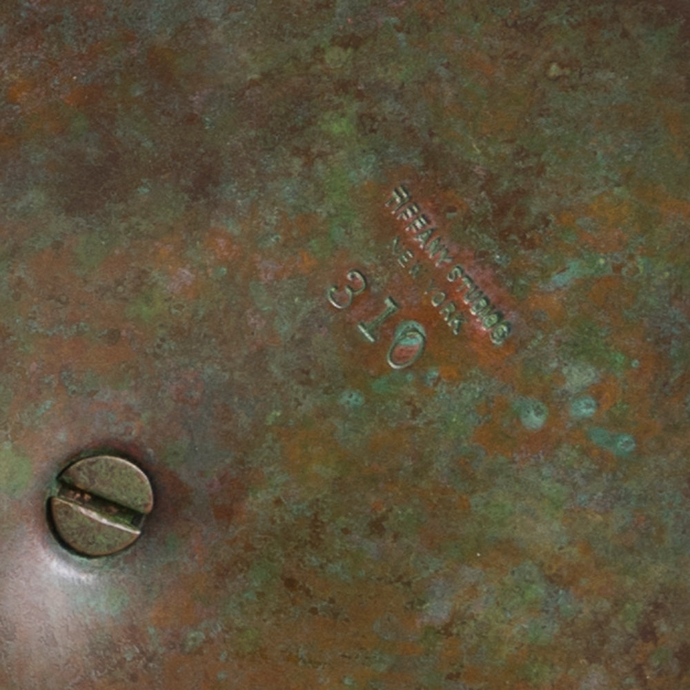 
                      
                        Macklowe Gallery Tiffany Studios New York Pair of Three Light Table lamps
                      
                    