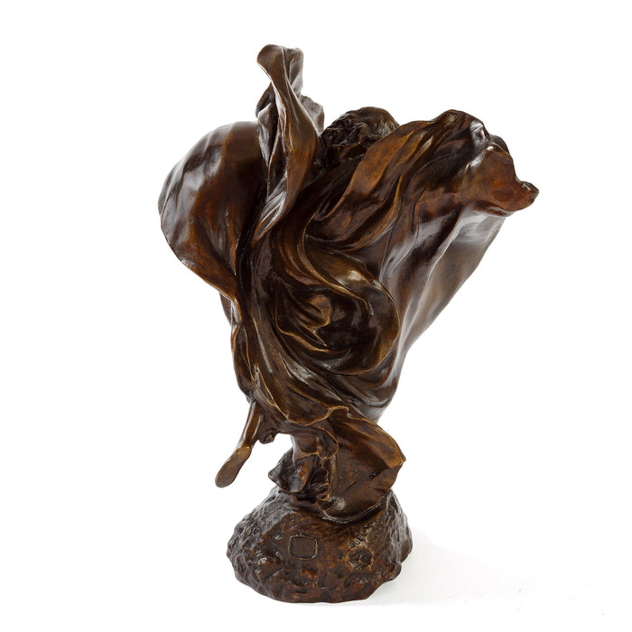 Macklowe Gallery Théodore Rivière "La Danse du lys" Bronze Sculpture