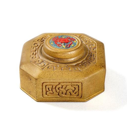 Macklowe Gallery Tiffany Studios New York "Zodiac" Inkwell