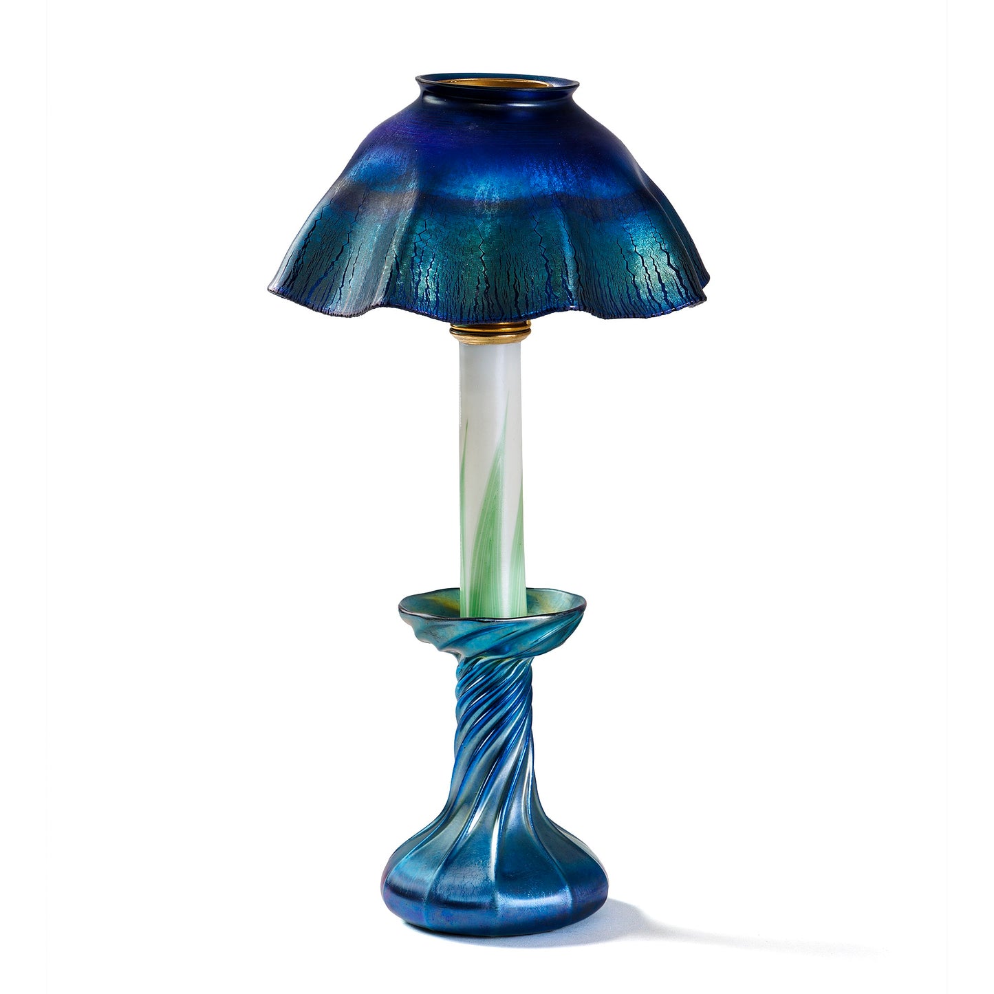 Macklowe Gallery Louis Comfort Tiffany "Candlestick" Lamp