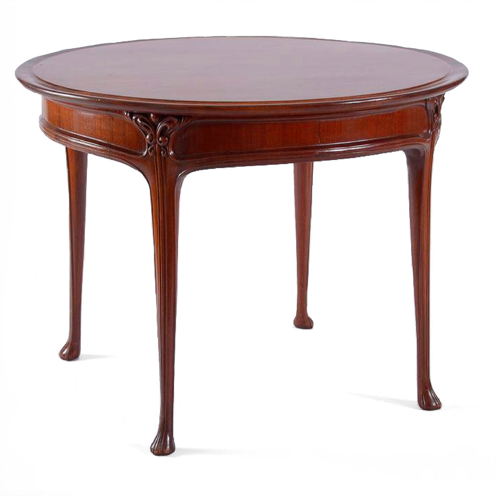 Edouard Colonna Mahogany Side Table