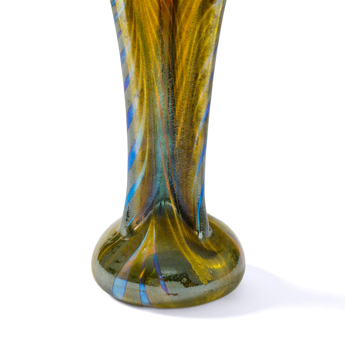 Macklowe Gallery Tiffany Studios New York "Pulled Feather" Vase