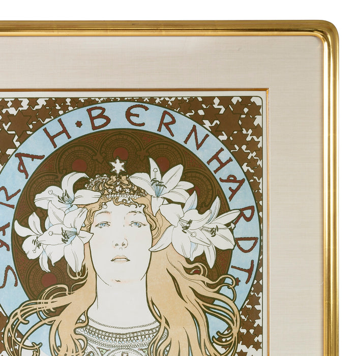 Macklowe Gallery Alphonse Mucha "En l'honneur de Sarah Bernhardt - ses admirateurs et ses amis" Lithograph