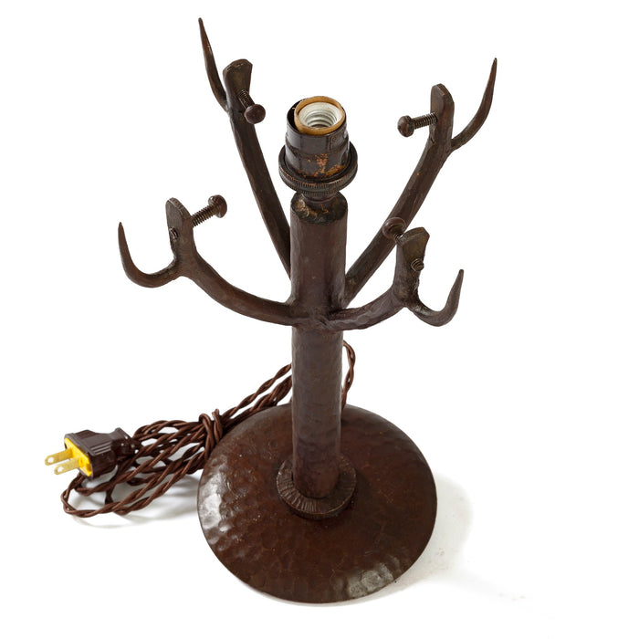 Macklowe Gallery Gabriel Argy-Rousseau "Arbres" Pâte de verre Table Lamp